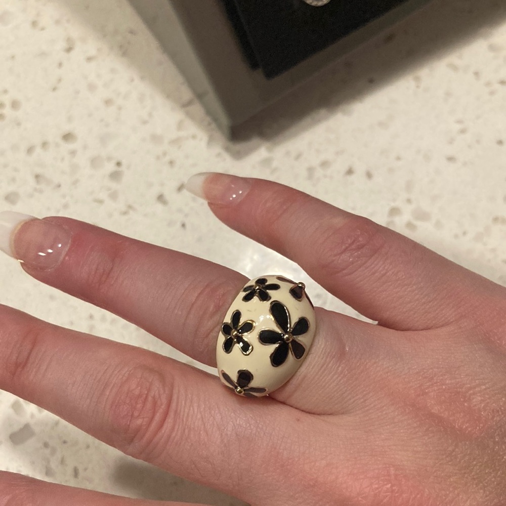 Silver plated ring